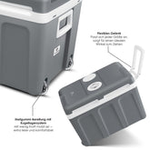 KESSER® Elektrische Koelbox - 40L - Grijs